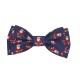 Men's Christmas Pre-Tied Bow Tie With Pattern Santa Claus