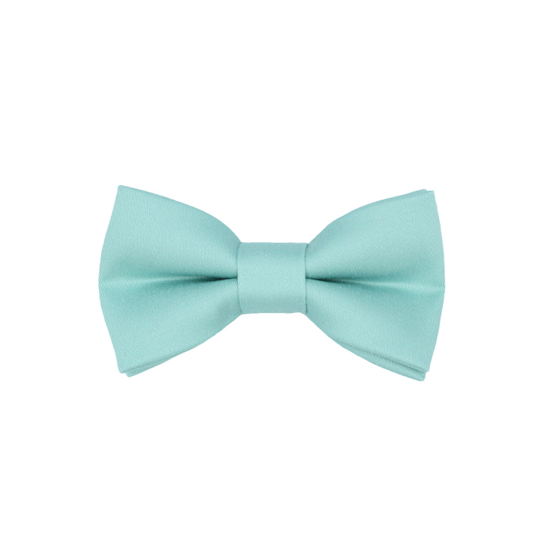Pistachio Color Kid Pre-Tied Bow Tie For 0-36 Months Old