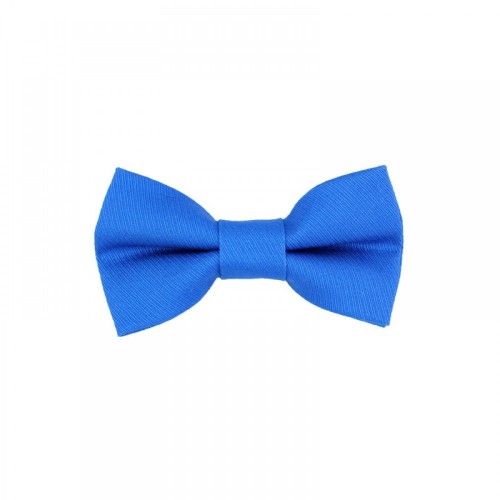 Royal Blue With Stripes Baby Pre-Tied Bow Tie 0-36 Months Old
