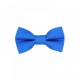 Royal Blue With Stripes Baby Pre-Tied Bow Tie 0-36 Months Old