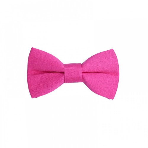 Fuchsia Baby Pre-Tied Bow Tie 0-36 Months Old