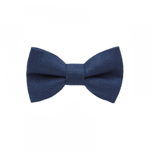 Blue Raf Linen Kid Pre-Tied Bow Tie For 0-36 Months Old
