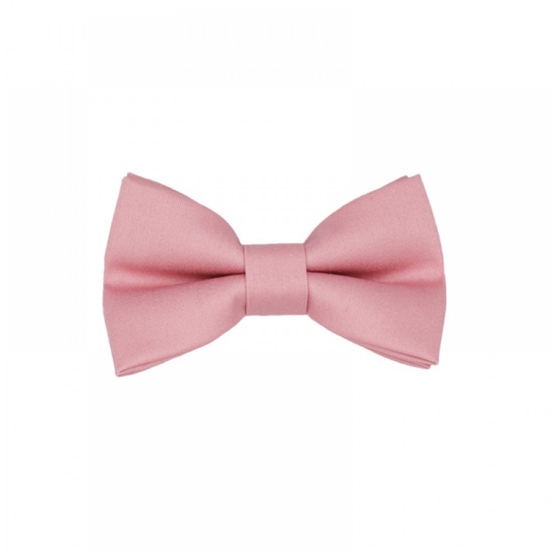 Handmade Light Pink Baby Pre-Tied Bow Tie 0-36 Months Old