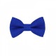 Blue Royal Linen Kid Pre-Tied Bow Tie For 0-36 Months Old
