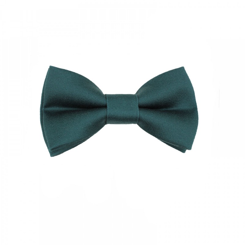 Baby Bow Tie Forest Green For 0-36 Months Old