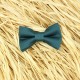 Baby Bow Tie Forest Green For 0-36 Months Old