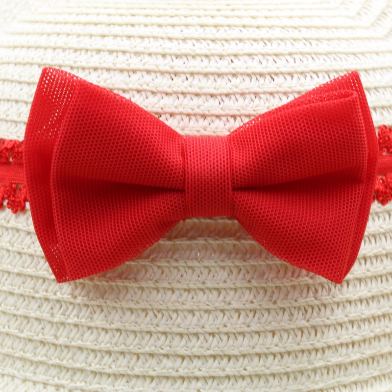 Baby's Red Bow Hairband
