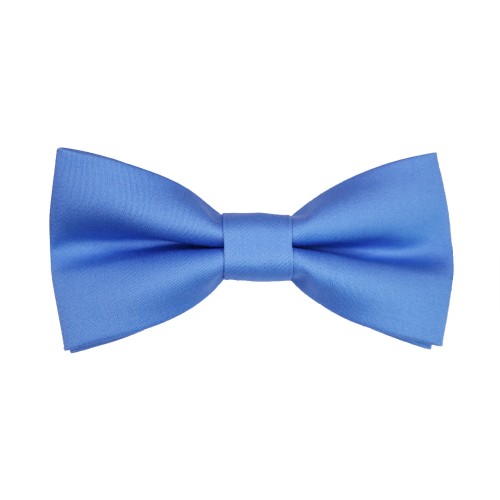 Light Blue Men's Pre-Tied Bow Tie