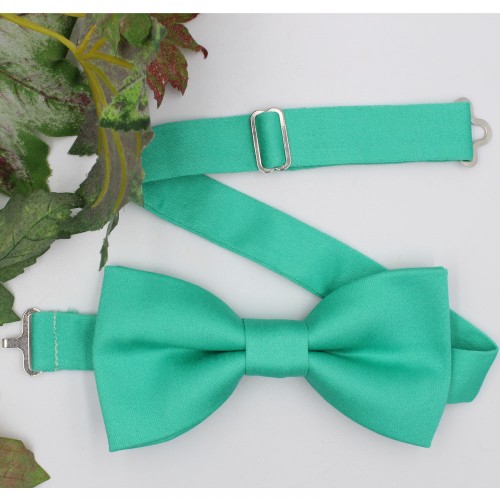 Men's Bow Tie Dark Green Mint