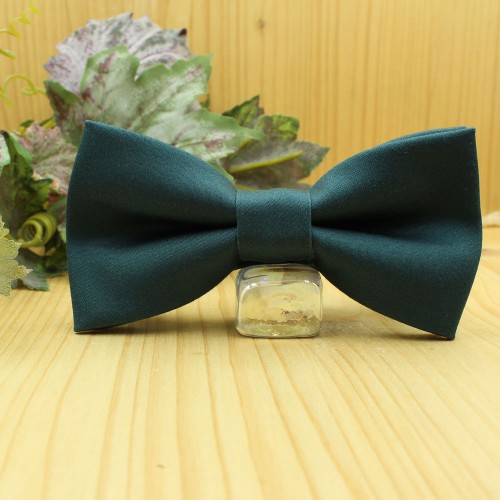 Green Forest Men's Pre-Tied Bow Tie
