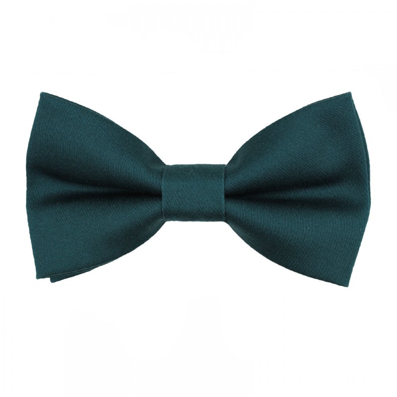 Handmade Green Forest Men's Pre-Tied Bow Tie