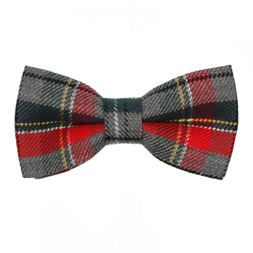 Men's Pre-Tied Bow Tie Red Checkered