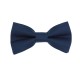 Handmade Blue Navy Kid Pre-Tied Bow Tie For 3-6 Years Old