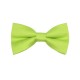 Handmade Light Green Kid Pre-Tied Bow Tie For 3-6 Years Old