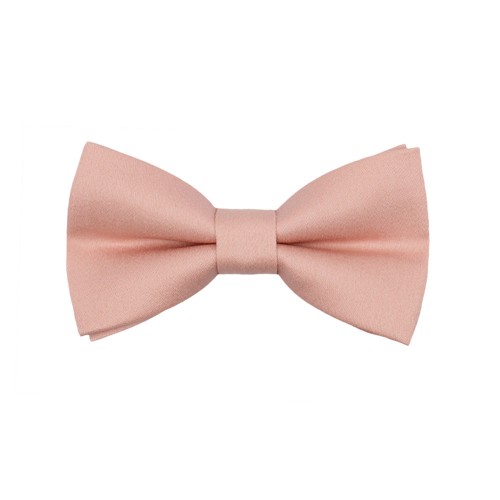 Handmade Peach Kid Pre-Tied Bow Tie For 3-6 Years Old