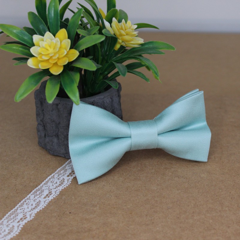 Pistachio Kid Pre-Tied Bow Tie For 2-6 Years Old