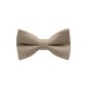 Handmade Beige Creme Kid Pre-Tied Bow Tie For 3-6 Years Old