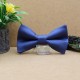 Handmade Blue Raf Kid Pre-Tied Bow Tie For 3-6 Years Old