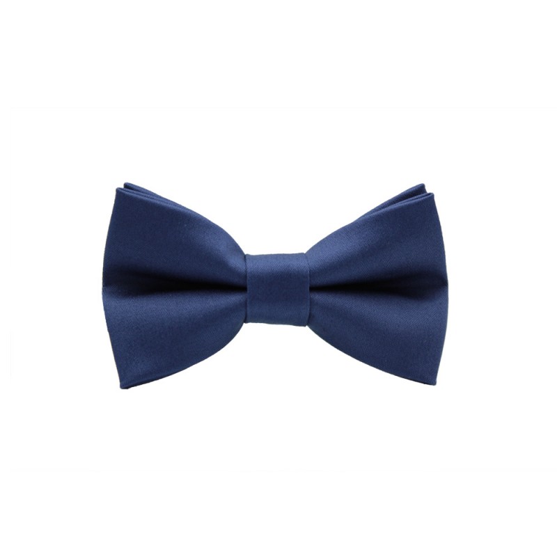 Handmade Blue Raf Kid Pre-Tied Bow Tie For 3-6 Years Old