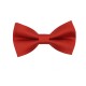 Handmade Brick Red Color Kid Pre-Tied Bow Tie For 7-14 Years Old