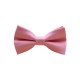 Handmade Pink Kid Pre-Tied Bow Tie For 7-14 Years Old