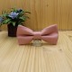 Handmade Peach Kid Pre-Tied Bow Tie For 3-6 Years Old