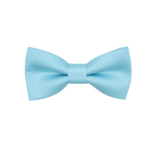 Light Blue Kid Pre-Tied Bow Tie For 7-14 Years Old