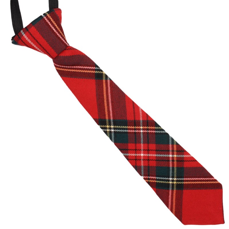 Παιδική Κόκκινη Καρό Σκωτίας Γραβάτα