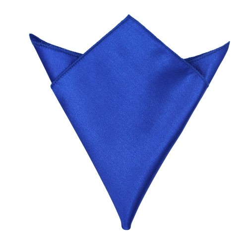 Satin Blue Royal Pocket Handkerchief