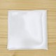 Saten White Pocket Handkerchief