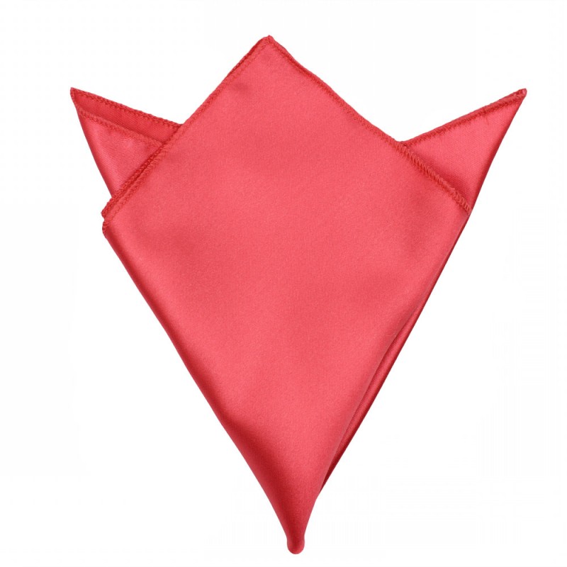 Satin Rose Pocket Handkerchief