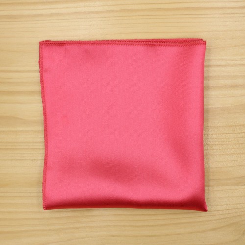 Satin Rose Pocket Handkerchief